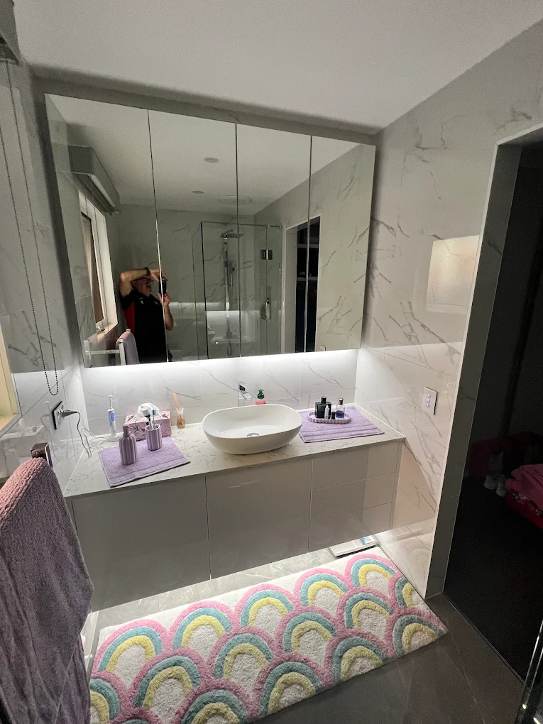 Custom joinery bathroom vanity