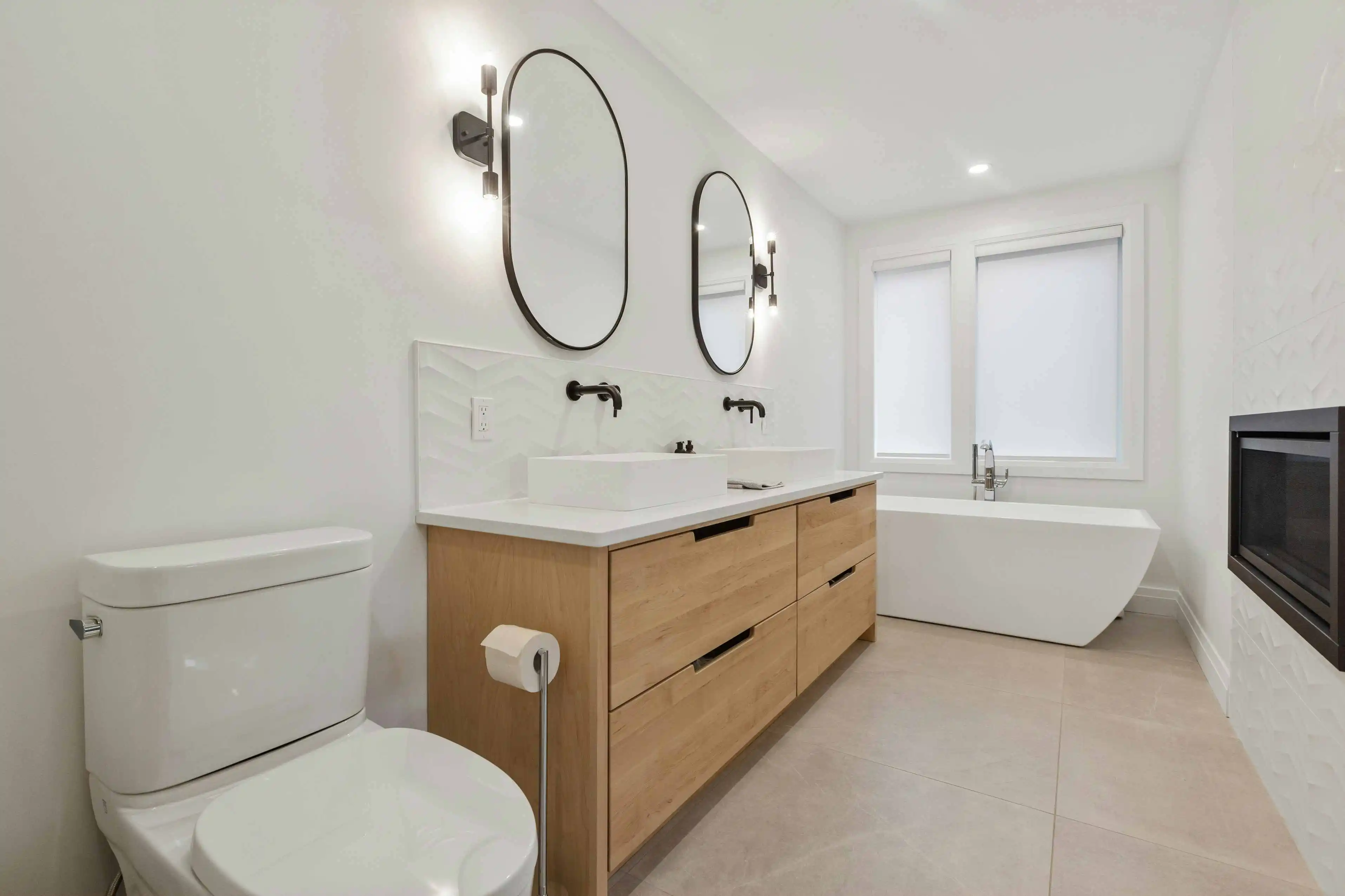Custom bathroom vanity joinery Melbourne by Northside