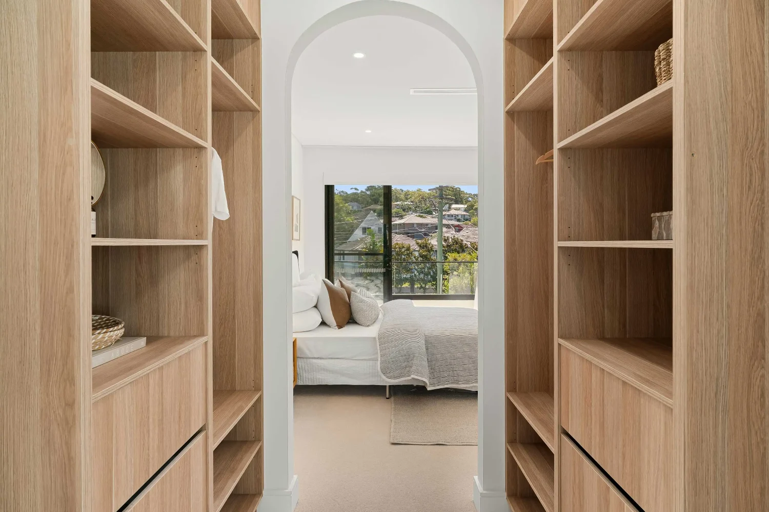 Northside Joinery contact banner featuring bespoke interior joinery