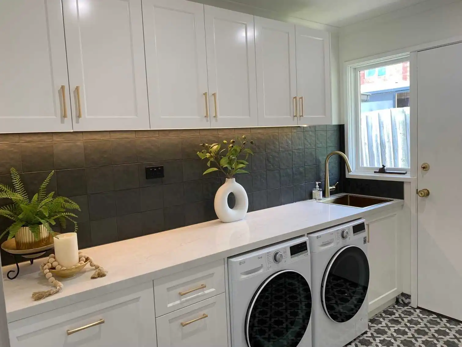 Custom laundry cabinetry Melbourne by Northside