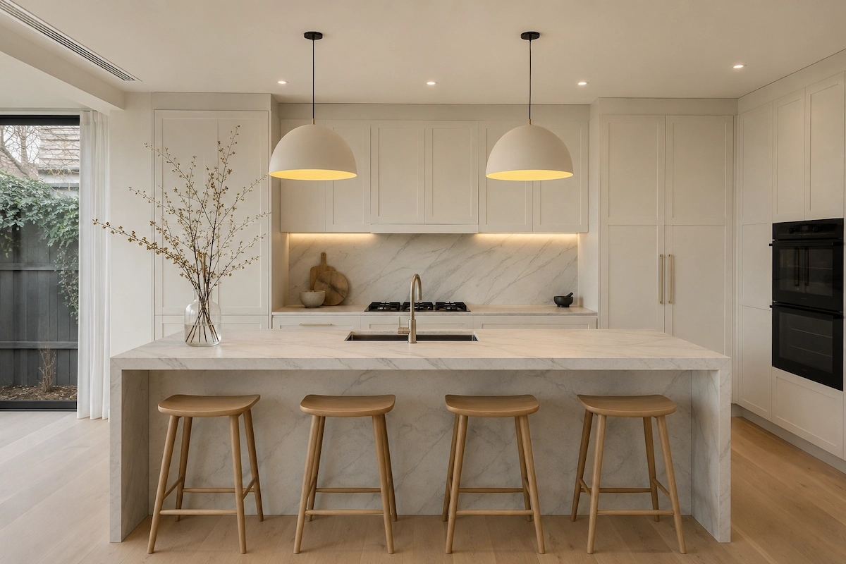 Custom kitchen cost Melbourne -- cost guide 2026