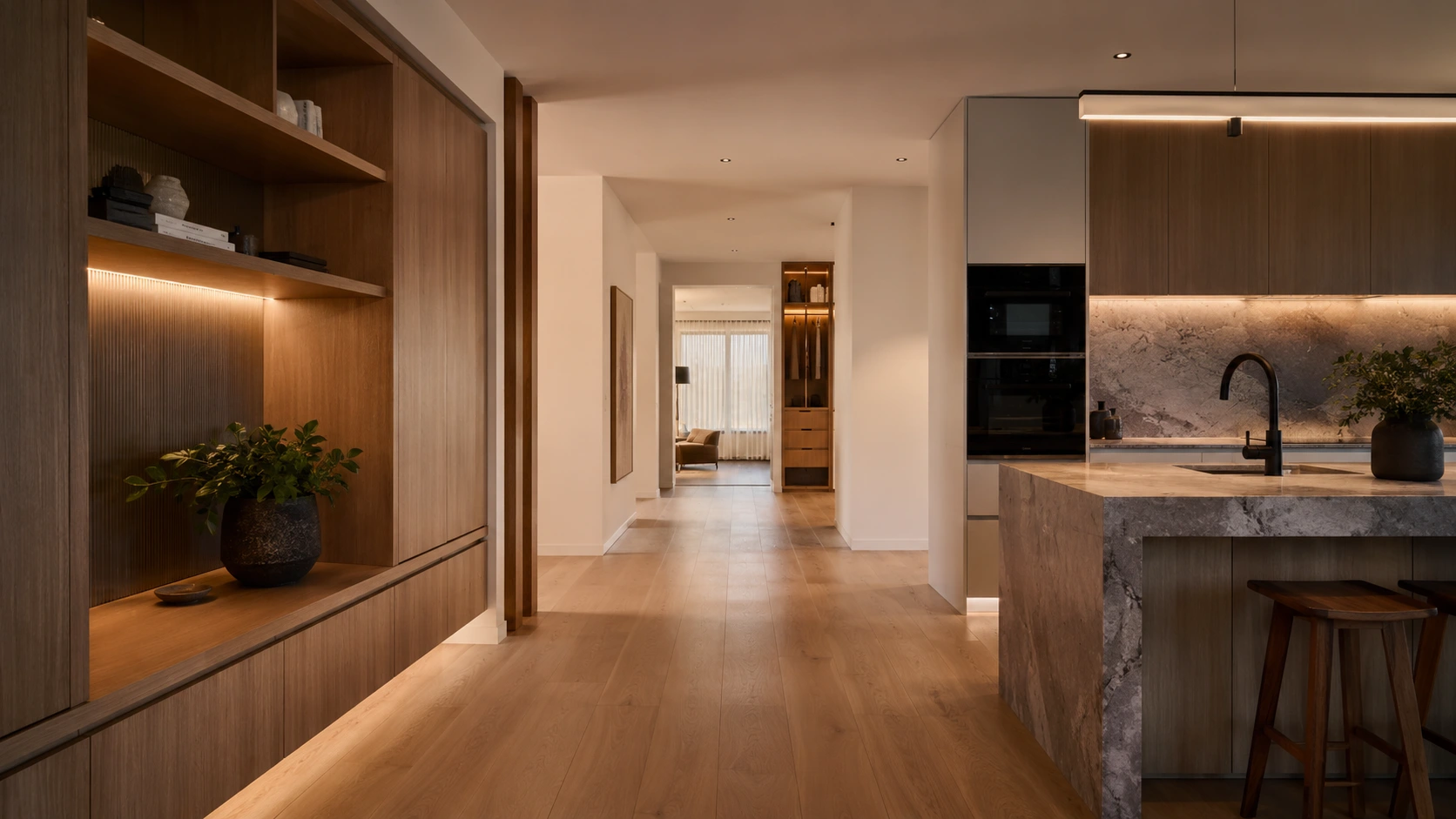 Custom kitchens, wardrobes and architectural joinery in the Northside Melbourne gallery