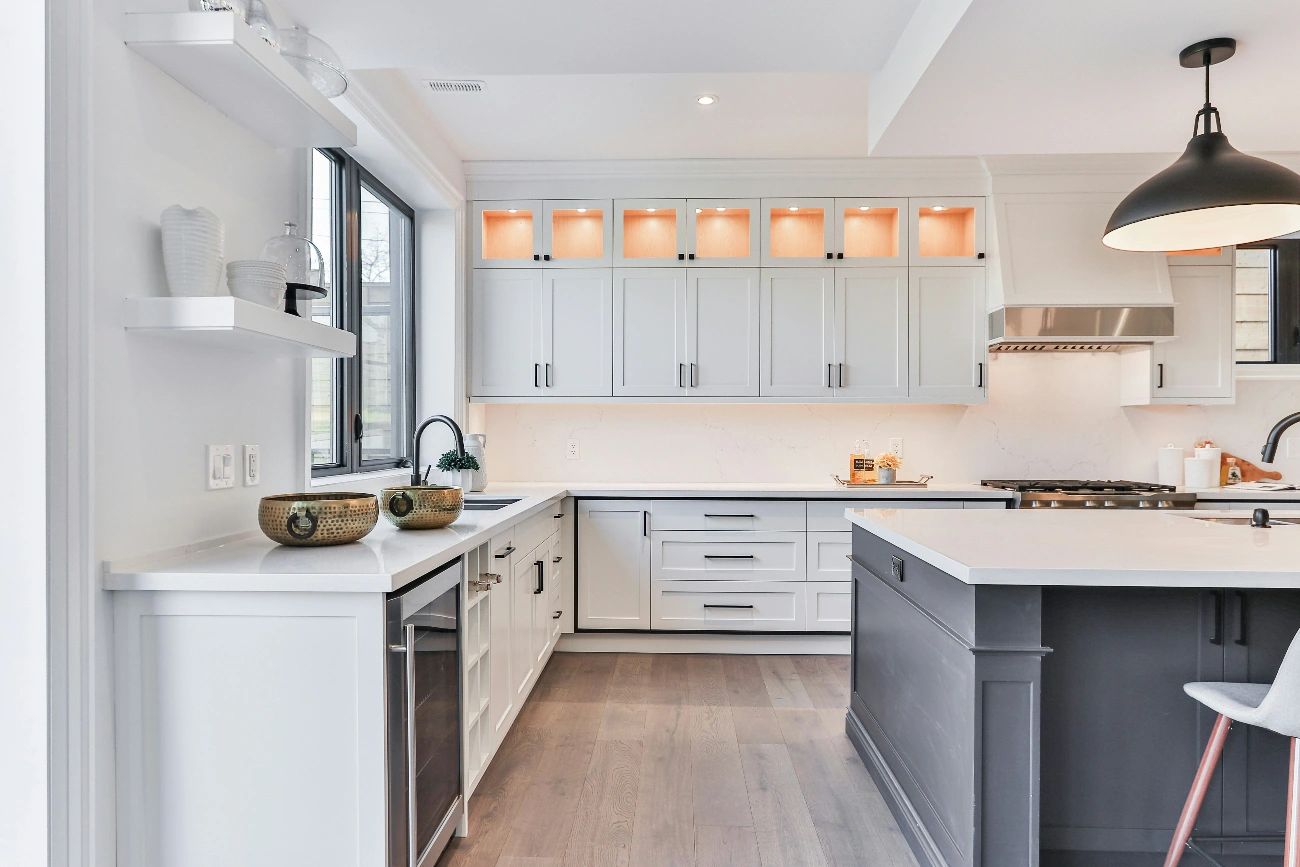 Completed custom kitchen installation Melbourne by Northside