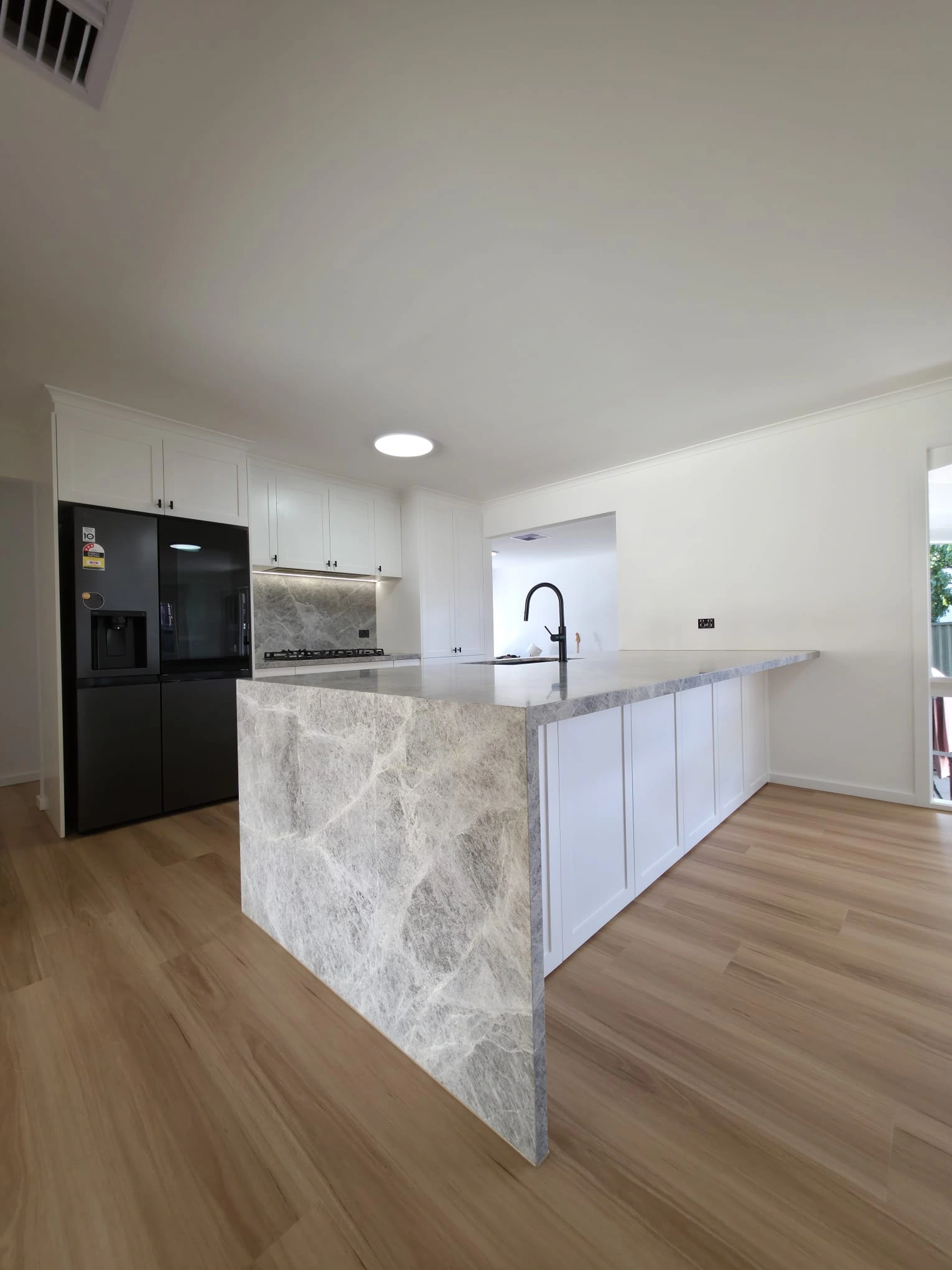 Kitchen alteration and carpentry project Melbourne by Northside