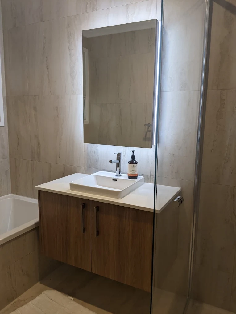 Custom bathroom vanity joinery
